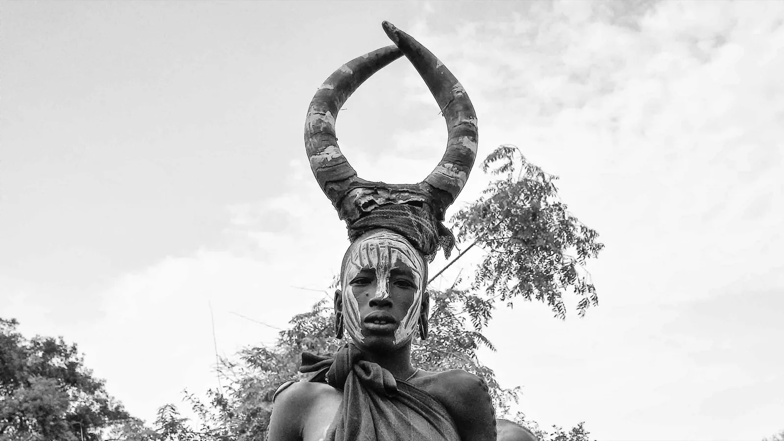 A Mursi woman photographed near Mago National Park