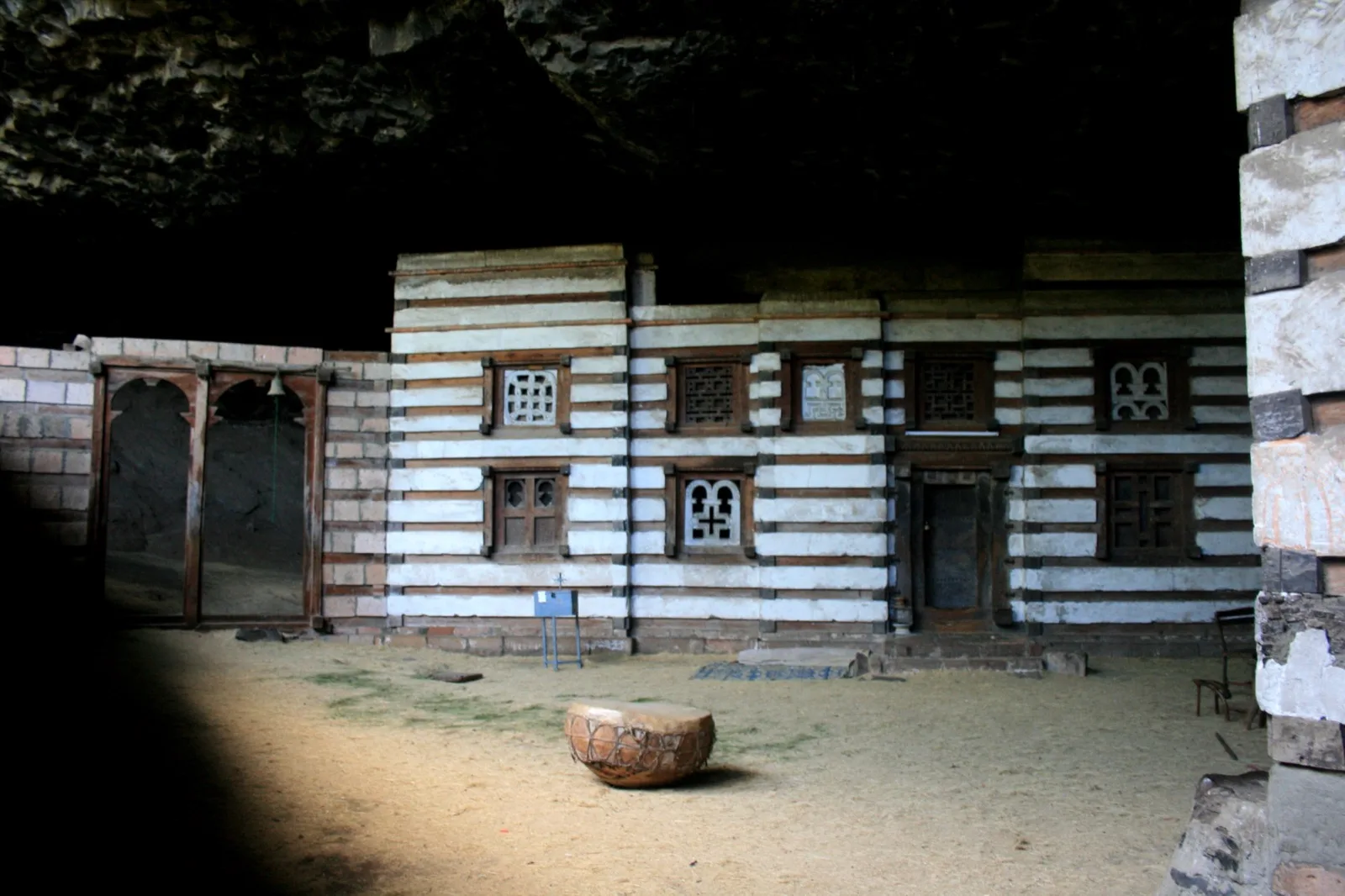 Yemrehanna Kristos church built inside a cave
